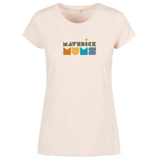 Maverick Mums Paddle Boarding Duo Classic Fit T-Shirt | Unisex Adventure Tee | Front & Back Design