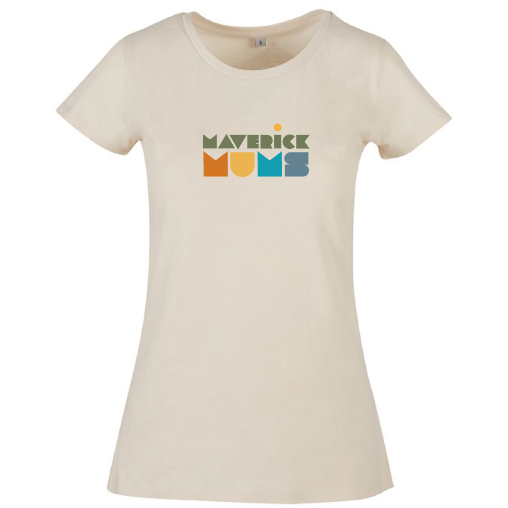 Maverick Mums Rhino Classic Fit T-Shirt | Adventure Tee | Front & Back Print