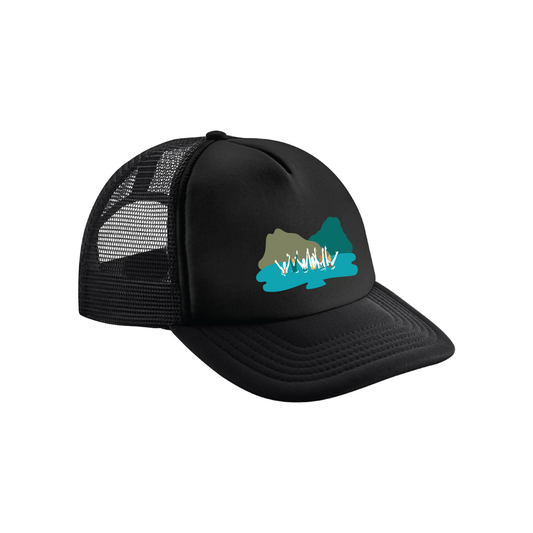 Maverick Mums Wild Swimming Mountains Trucker Cap | Vintage Adventure Snapback