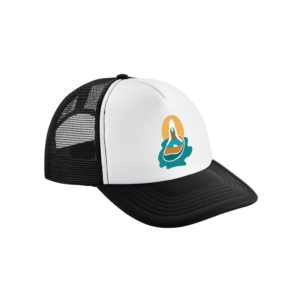 Maverick Mums Paddle Boarding Yoga Trucker Cap | Vintage Adventure Snapback
