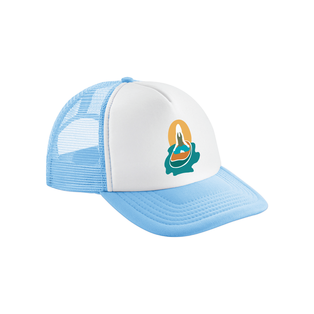 Maverick Mums Paddle Boarding Yoga Trucker Cap | Vintage Adventure Snapback