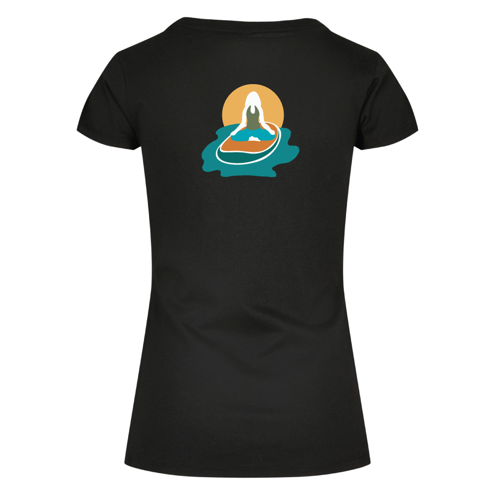 Maverick Mums Paddleboard Yoga Classic Fit T-Shirt | Unisex Adventure Tee | Front & Back Design