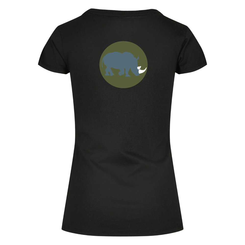 Maverick Mums Rhino Classic Fit T-Shirt | Adventure Tee | Front & Back Print