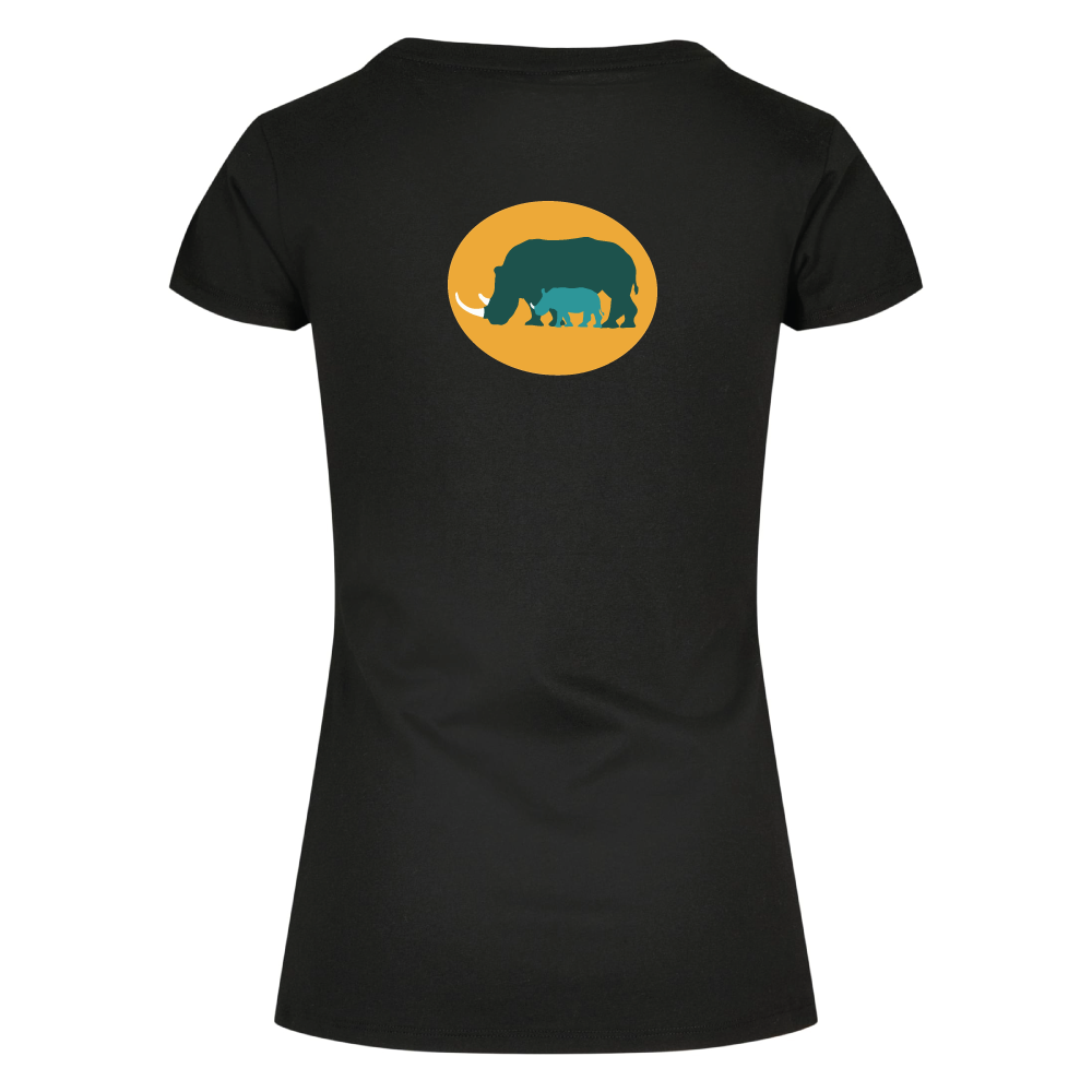 Maverick Mums Rhino & Calf Classic Fit T-Shirt | Adventure Tee | Front & Back Print
