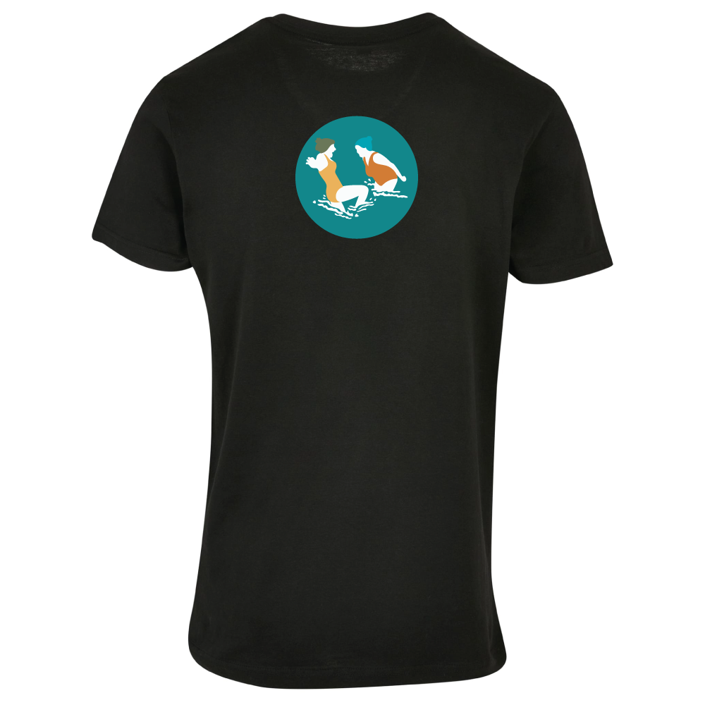 Maverick Mums Wild Swimmers Relaxed Fit T-Shirt | Unisex Adventure Tee | Front & Back Design