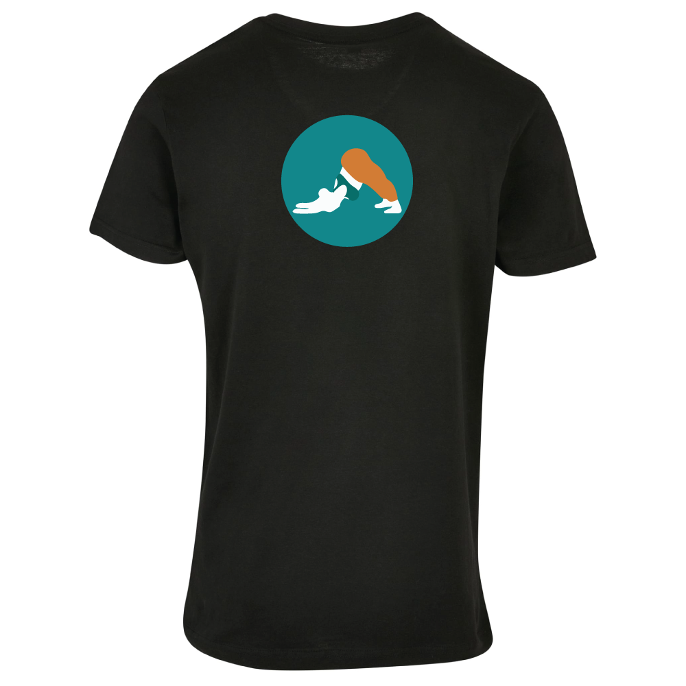 Maverick Mums Yoga Relaxed Fit T-Shirt | Unisex Adventure Tee | Front & Back Design