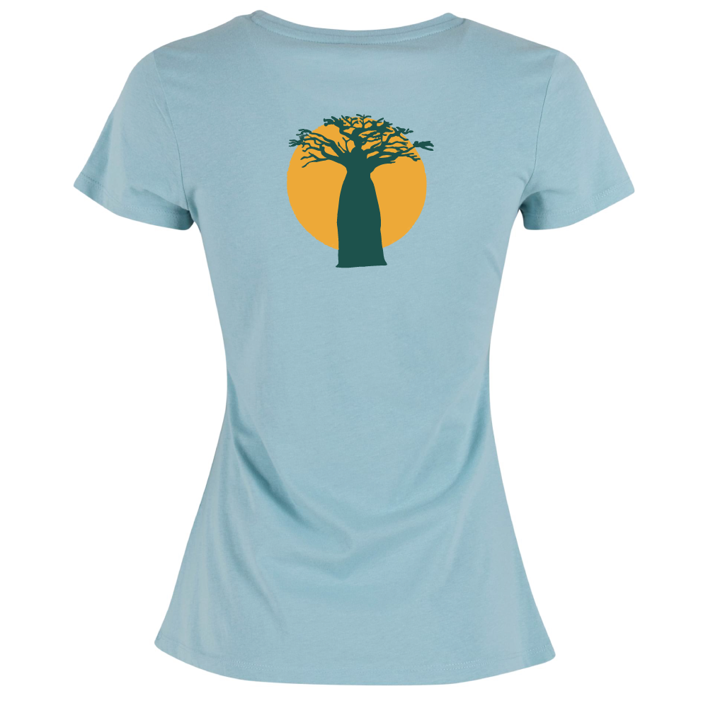 Maverick Mums Baobab Tree Classic Fit T-Shirt | Adventure Tee | Front & Back Print