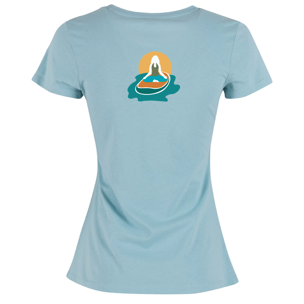 Maverick Mums Paddleboard Yoga Classic Fit T-Shirt | Unisex Adventure Tee | Front & Back Design