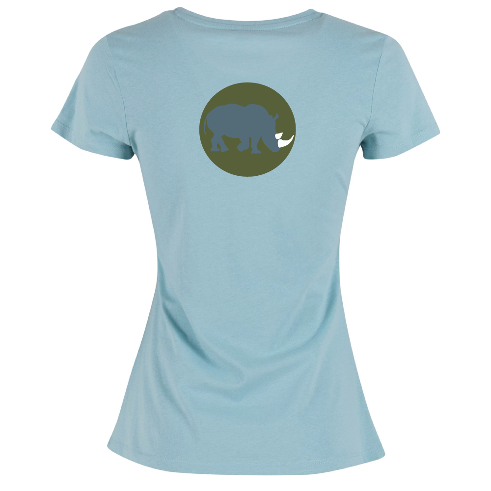Maverick Mums Rhino Classic Fit T-Shirt | Adventure Tee | Front & Back Print