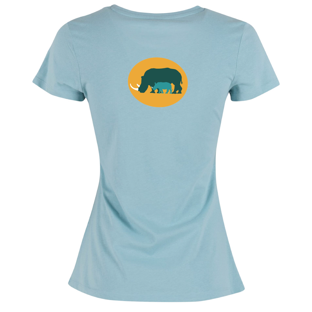 Maverick Mums Rhino & Calf Classic Fit T-Shirt | Adventure Tee | Front & Back Print