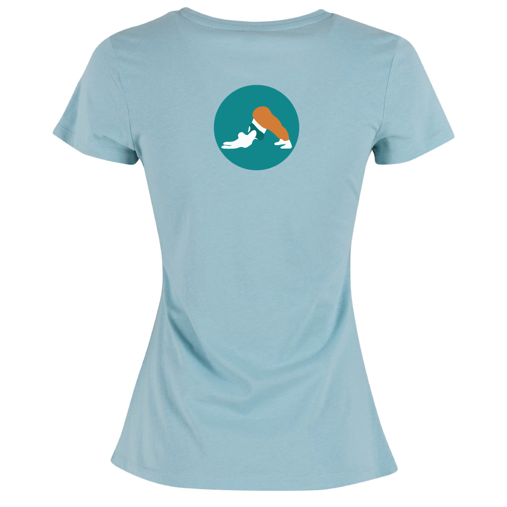 Maverick Mums Yoga Classic Fit T-Shirt | Unisex Adventure Tee | Front & Back Design