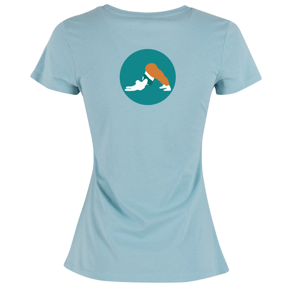 Maverick Mums Yoga Classic Fit T-Shirt | Unisex Adventure Tee | Front & Back Design