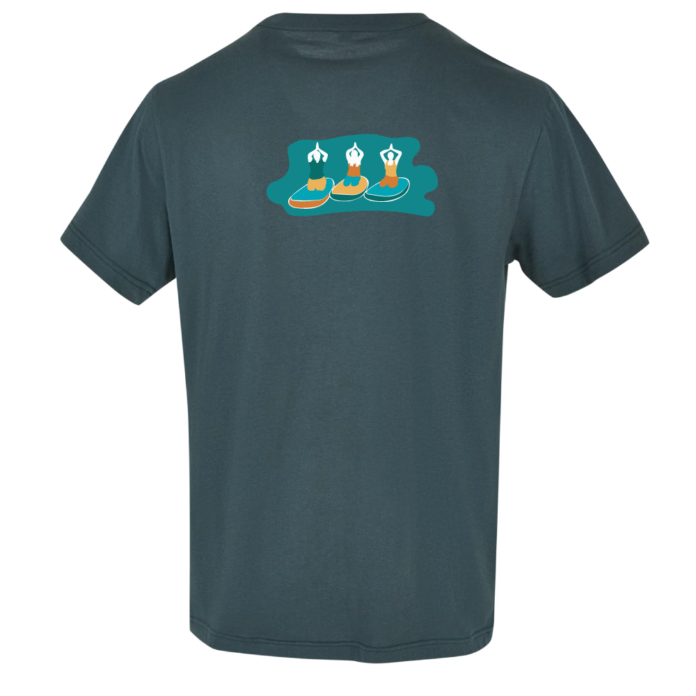 Maverick Mums Paddleboard Yoga Group Relaxed Fit T-Shirt | Unisex Adventure Tee | Front & Back Design