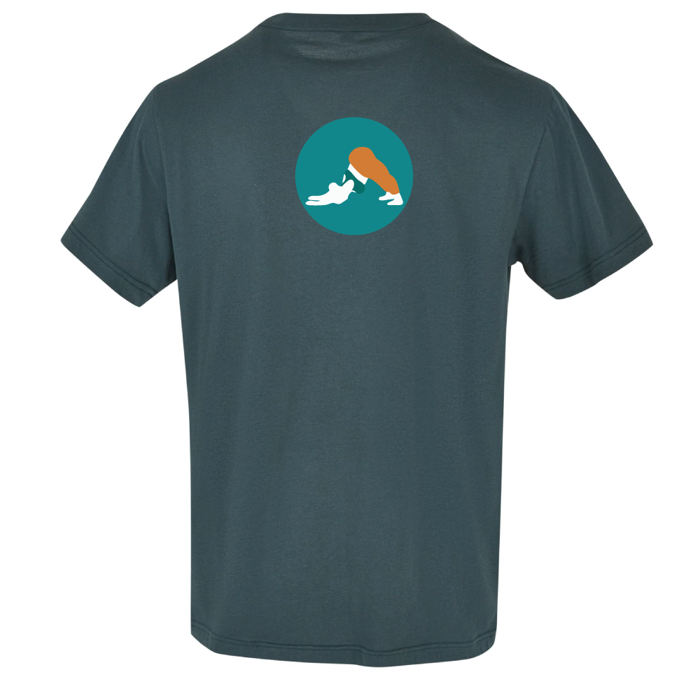Maverick Mums Yoga Relaxed Fit T-Shirt | Unisex Adventure Tee | Front & Back Design