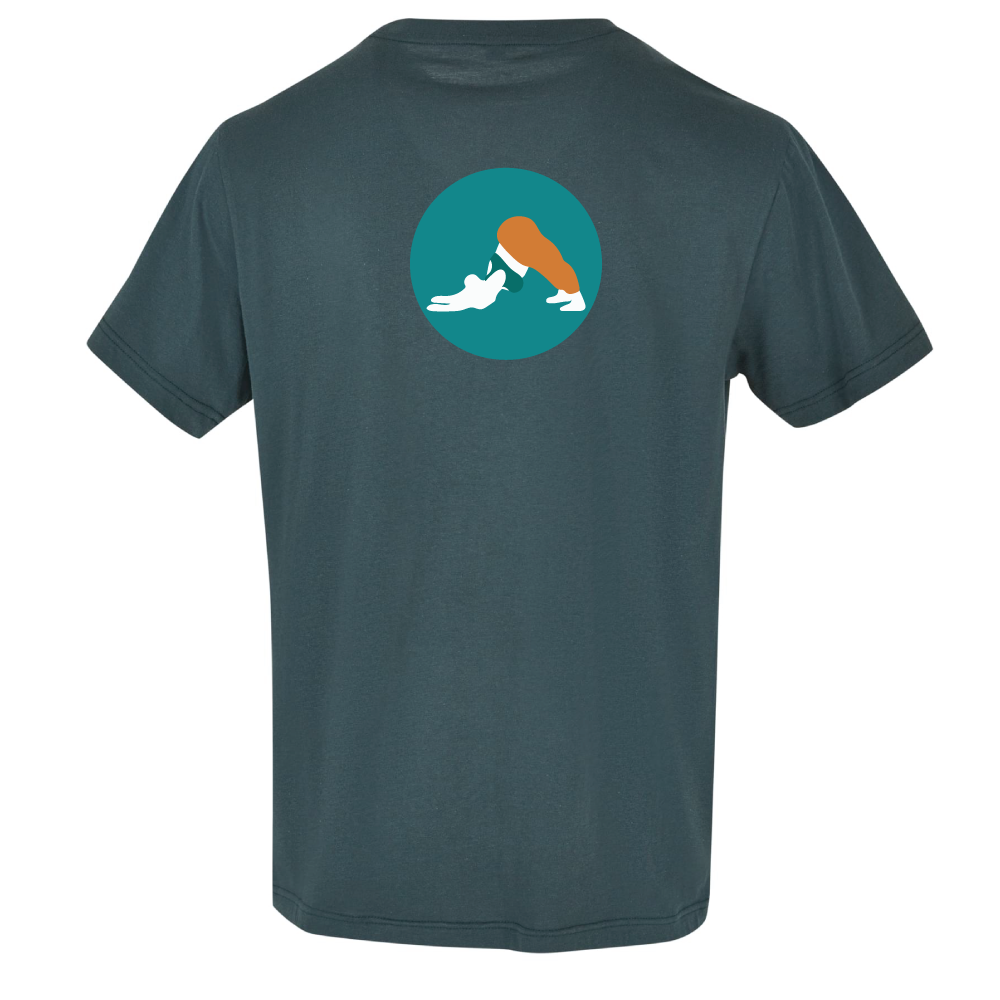 Maverick Mums Yoga Relaxed Fit T-Shirt | Unisex Adventure Tee | Front & Back Design