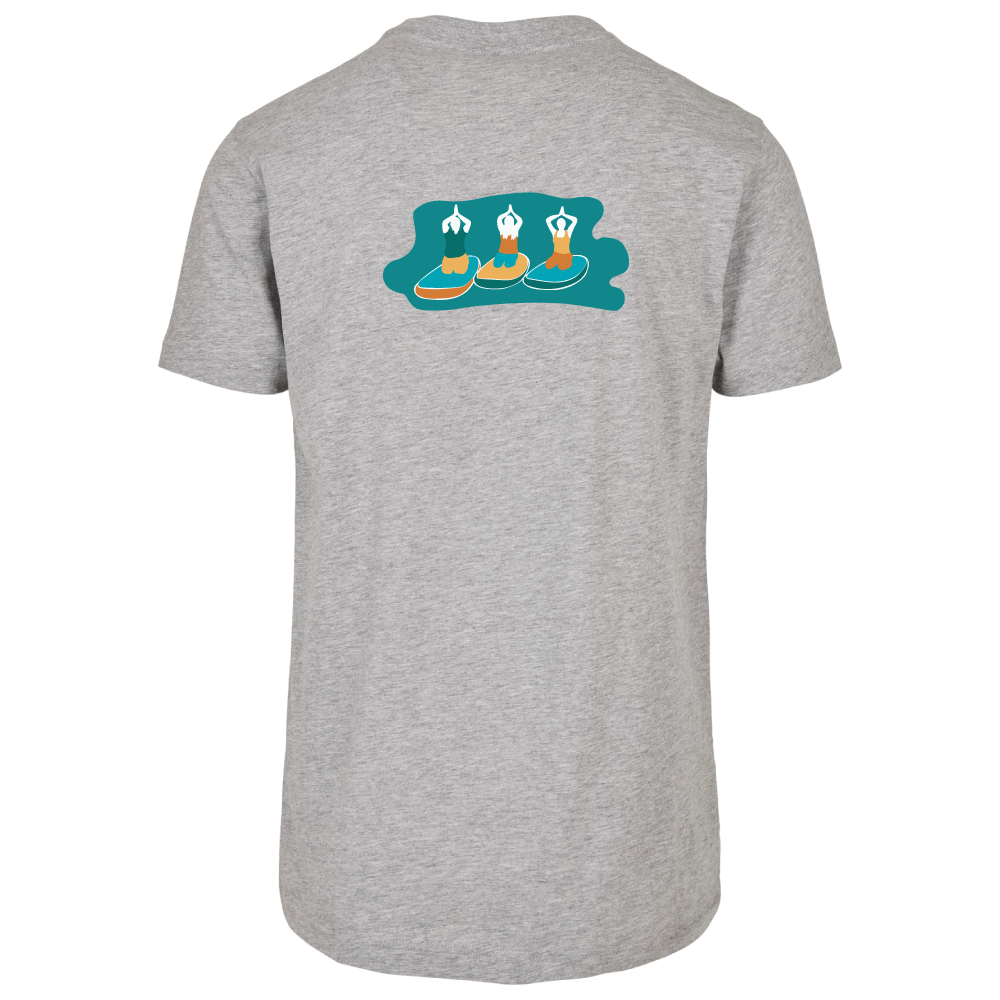 Maverick Mums Paddleboard Yoga Group Relaxed Fit T-Shirt | Unisex Adventure Tee | Front & Back Design