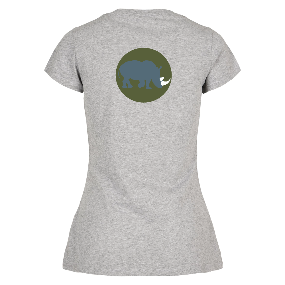 Maverick Mums Rhino Classic Fit T-Shirt | Adventure Tee | Front & Back Print