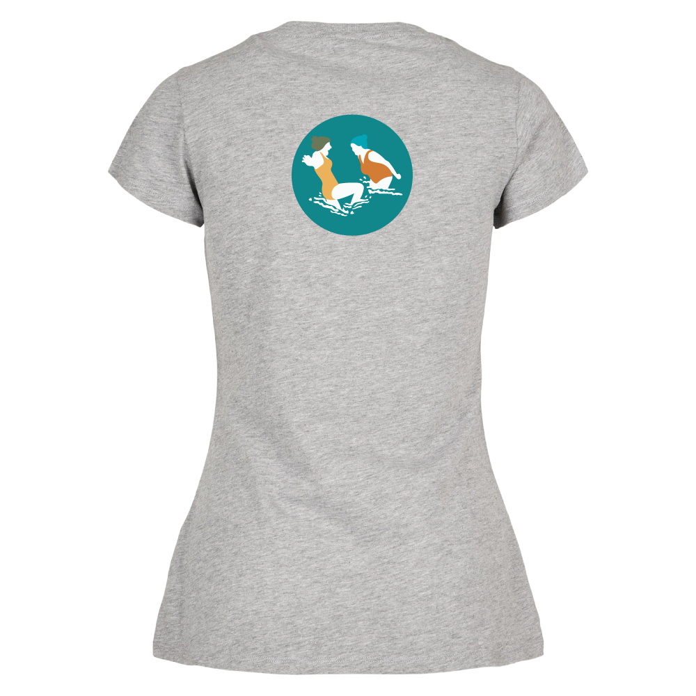Maverick Mums Wild Swimmers T-Shirt | Front Logo & Back Design | Classic Fit Adventure Tee