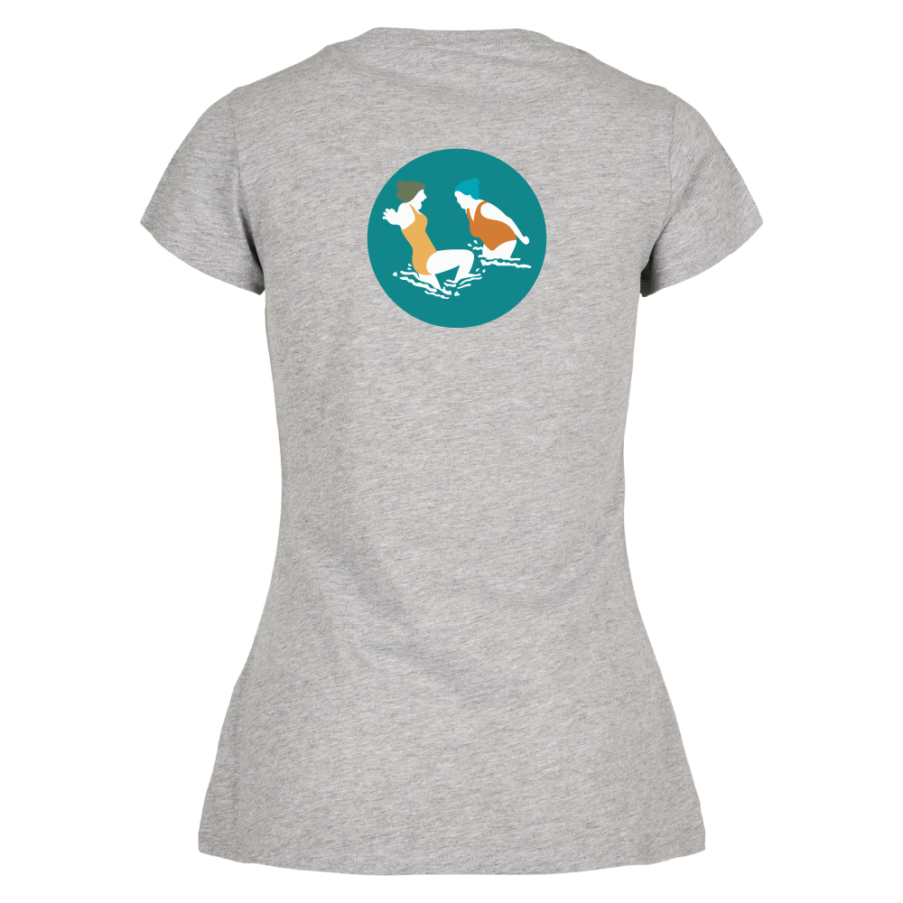 Maverick Mums Wild Swimmers T-Shirt | Front Logo & Back Design | Classic Fit Adventure Tee