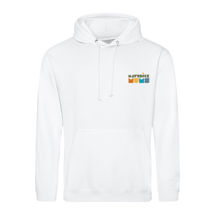Maverick Mums Logo Hoodie | Adventure Hoodie for Mums | Outdoor Clothing