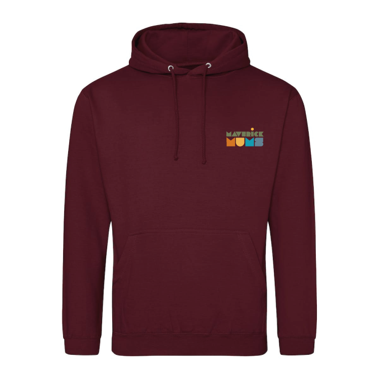 Maverick Mums Logo Hoodie | Adventure Hoodie for Mums | Outdoor Clothing