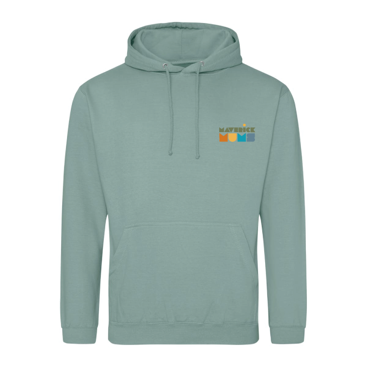 Maverick Mums Logo Hoodie | Adventure Hoodie for Mums | Outdoor Clothing