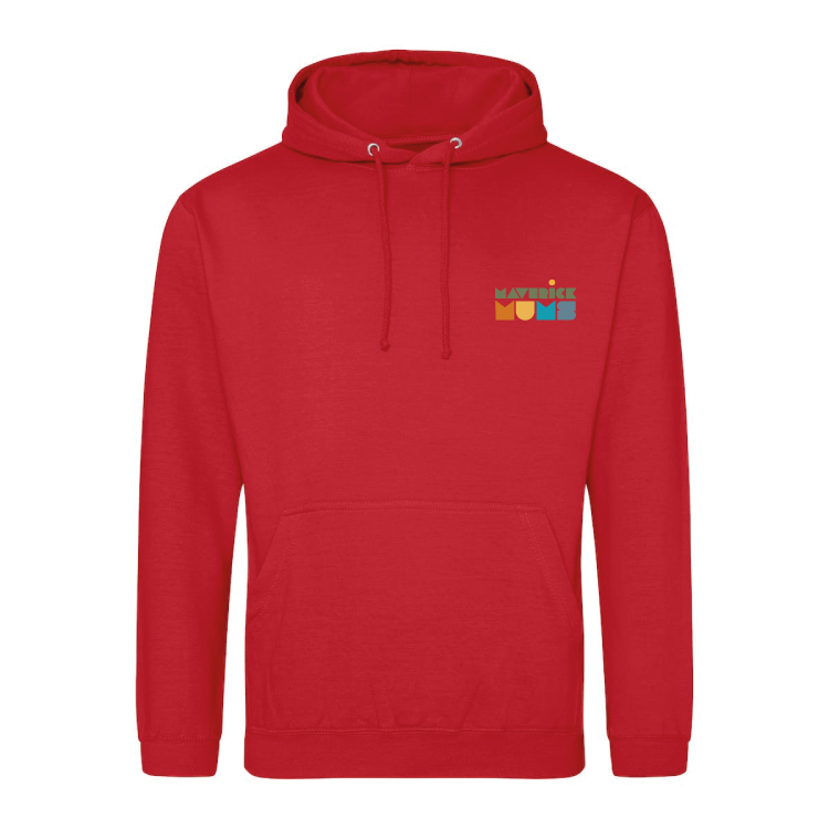 Maverick Mums Logo Hoodie | Adventure Hoodie for Mums | Outdoor Clothing