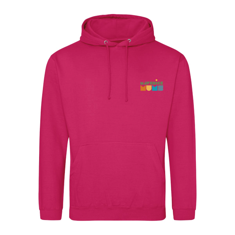 Maverick Mums Logo Hoodie | Adventure Hoodie for Mums | Outdoor Clothing