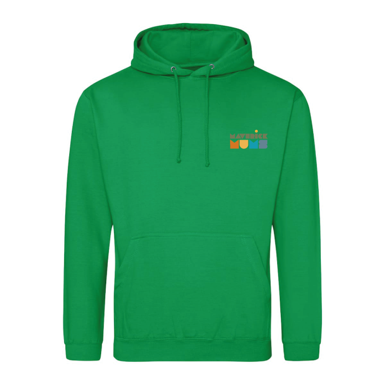 Maverick Mums Logo Hoodie | Adventure Hoodie for Mums | Outdoor Clothing