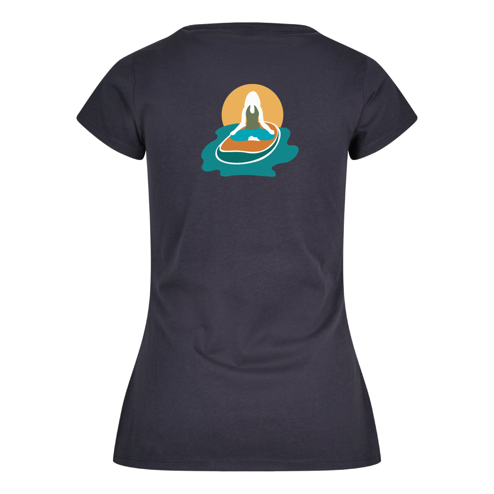 Maverick Mums Paddleboard Yoga Classic Fit T-Shirt | Unisex Adventure Tee | Front & Back Design