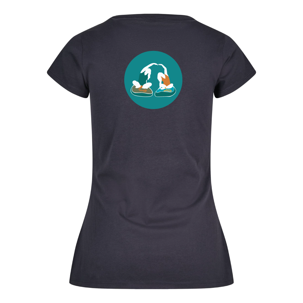 Maverick Mums Paddle Boarding Duo Classic Fit T-Shirt | Unisex Adventure Tee | Front & Back Design