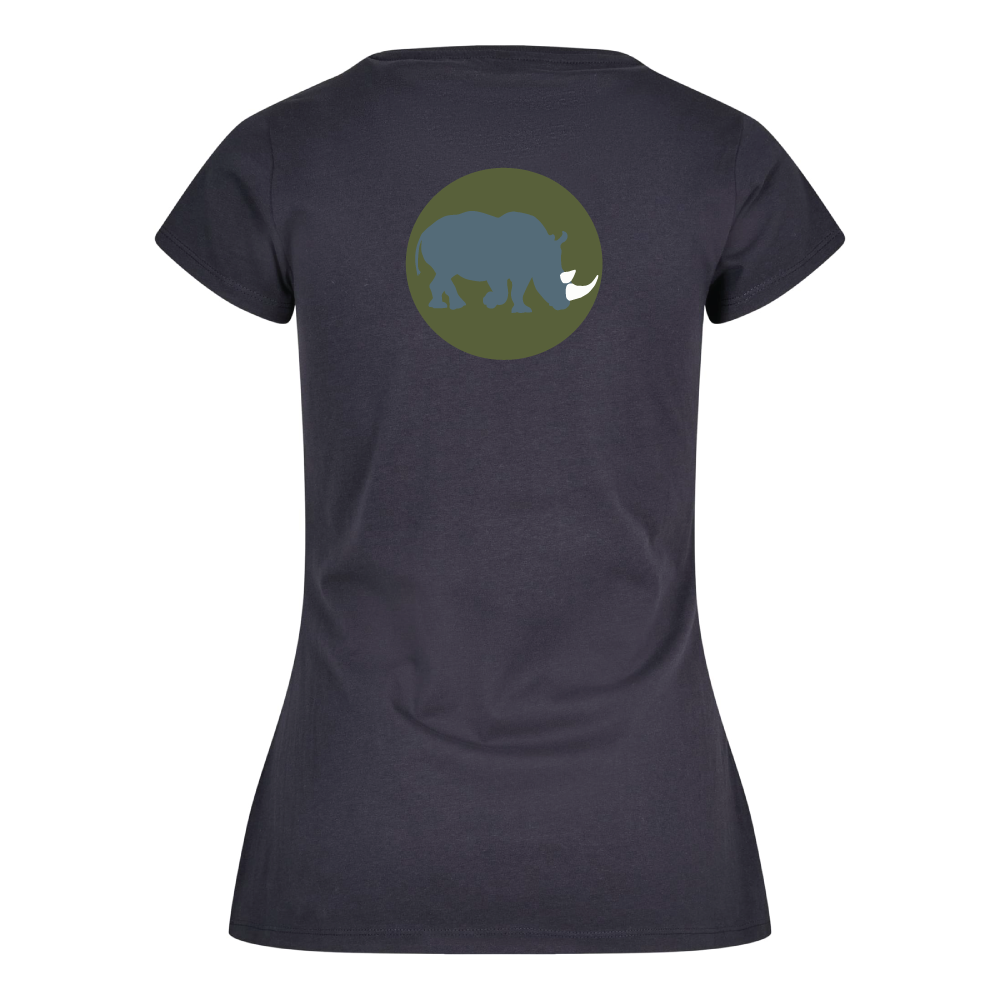 Maverick Mums Rhino Classic Fit T-Shirt | Adventure Tee | Front & Back Print