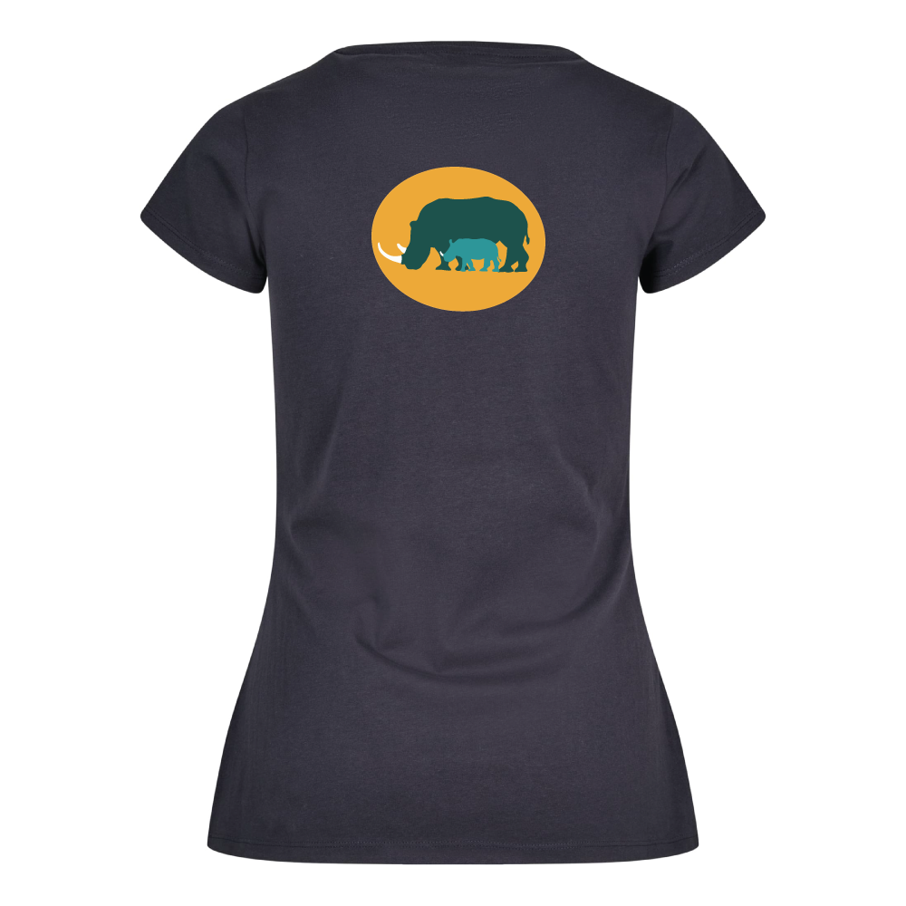 Maverick Mums Rhino & Calf Classic Fit T-Shirt | Adventure Tee | Front & Back Print