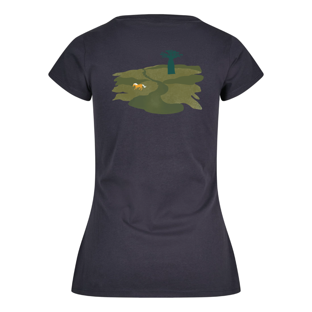 Maverick Mums Wild Horses Classic Fit T-Shirt | Adventure Tee | Front & Back Print (Copy)