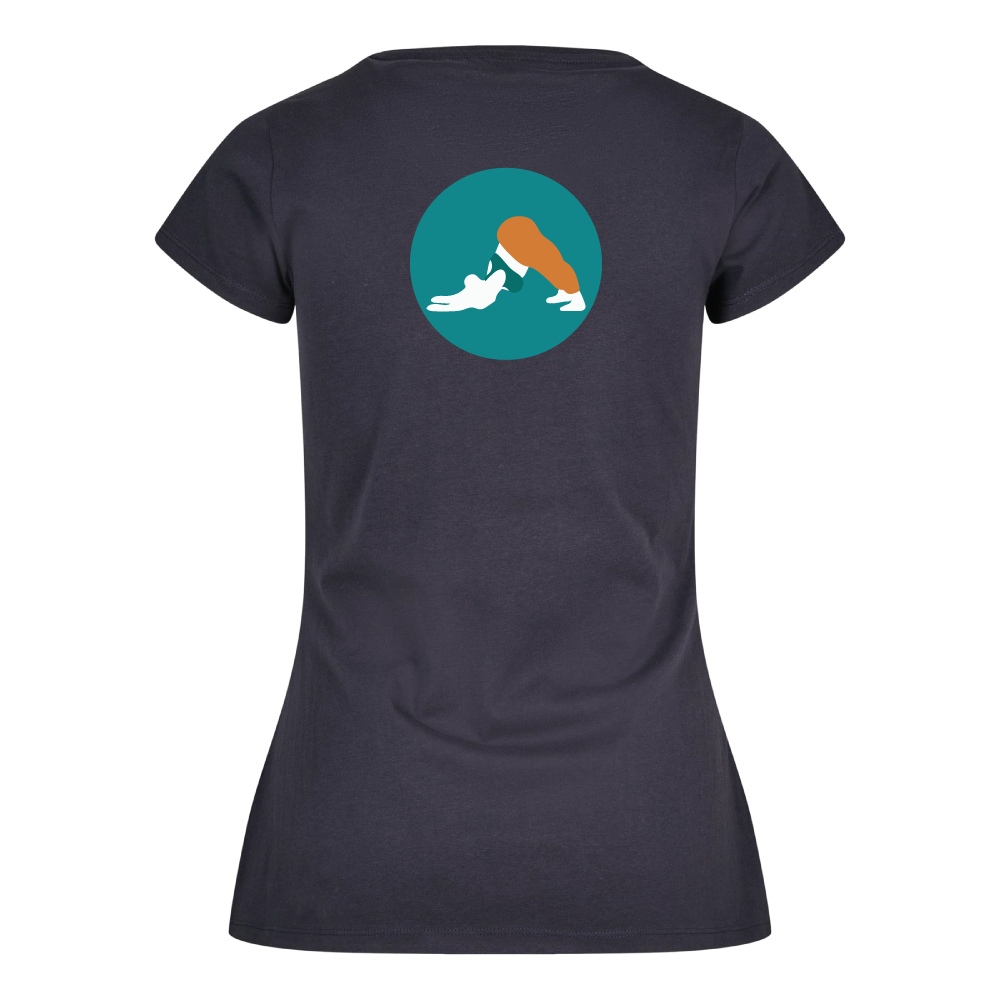 Maverick Mums Yoga Classic Fit T-Shirt | Unisex Adventure Tee | Front & Back Design