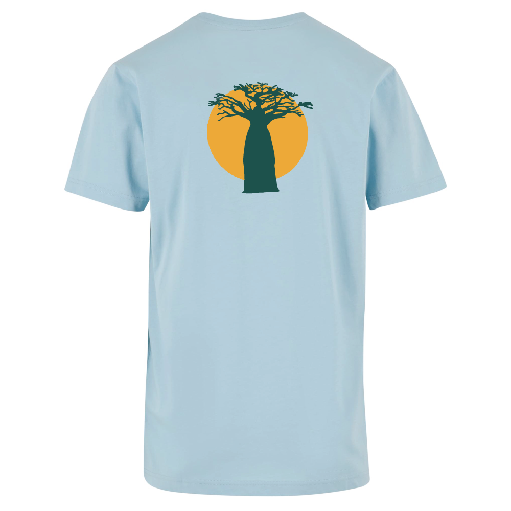 Maverick Mums Baobab Tree Relaxed Fit T-Shirt | Unisex Adventure Tee | Front & Back Print