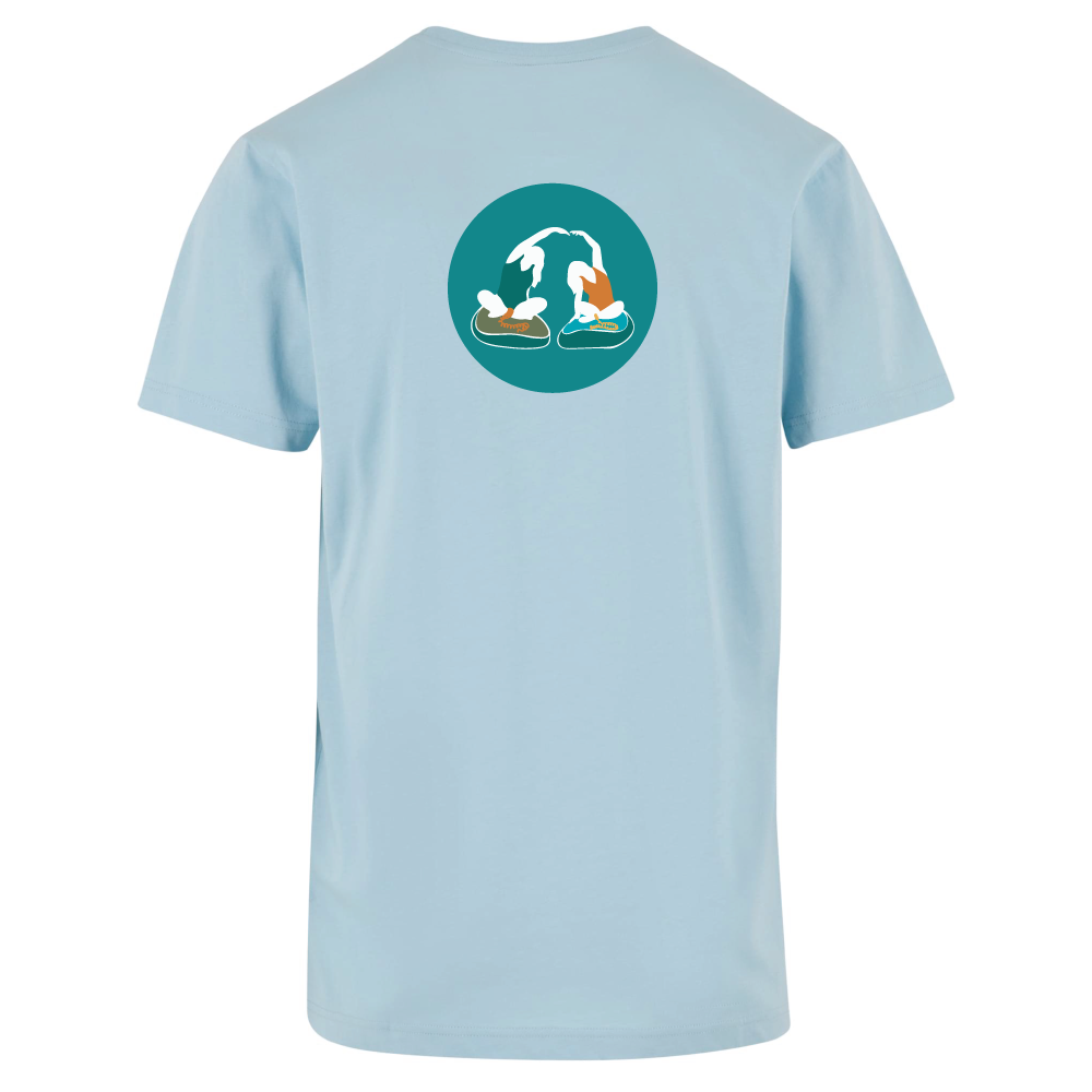 Maverick Mums Paddle Boarding Duo Relaxed Fit T-Shirt | Unisex Adventure Tee | Front & Back Design