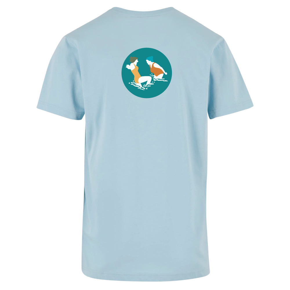 Maverick Mums Wild Swimmers Relaxed Fit T-Shirt | Unisex Adventure Tee | Front & Back Design