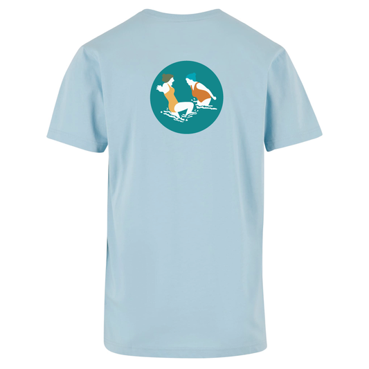 Maverick Mums Wild Swimmers Relaxed Fit T-Shirt | Unisex Adventure Tee | Front & Back Design