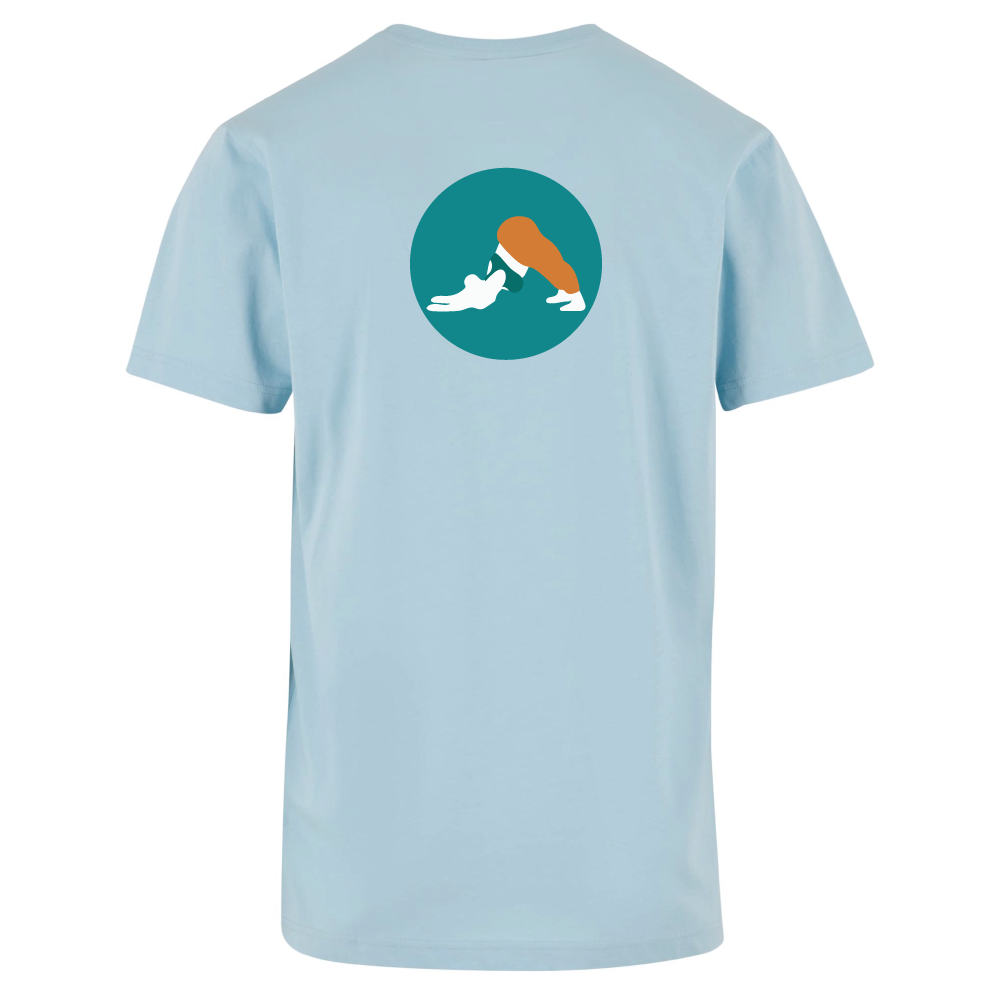 Maverick Mums Yoga Relaxed Fit T-Shirt | Unisex Adventure Tee | Front & Back Design
