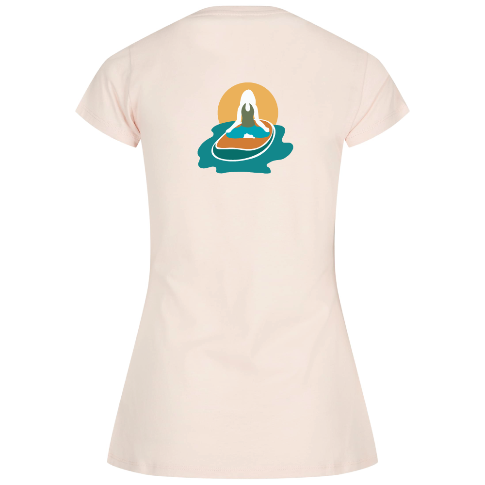 Maverick Mums Paddleboard Yoga Classic Fit T-Shirt | Unisex Adventure Tee | Front & Back Design