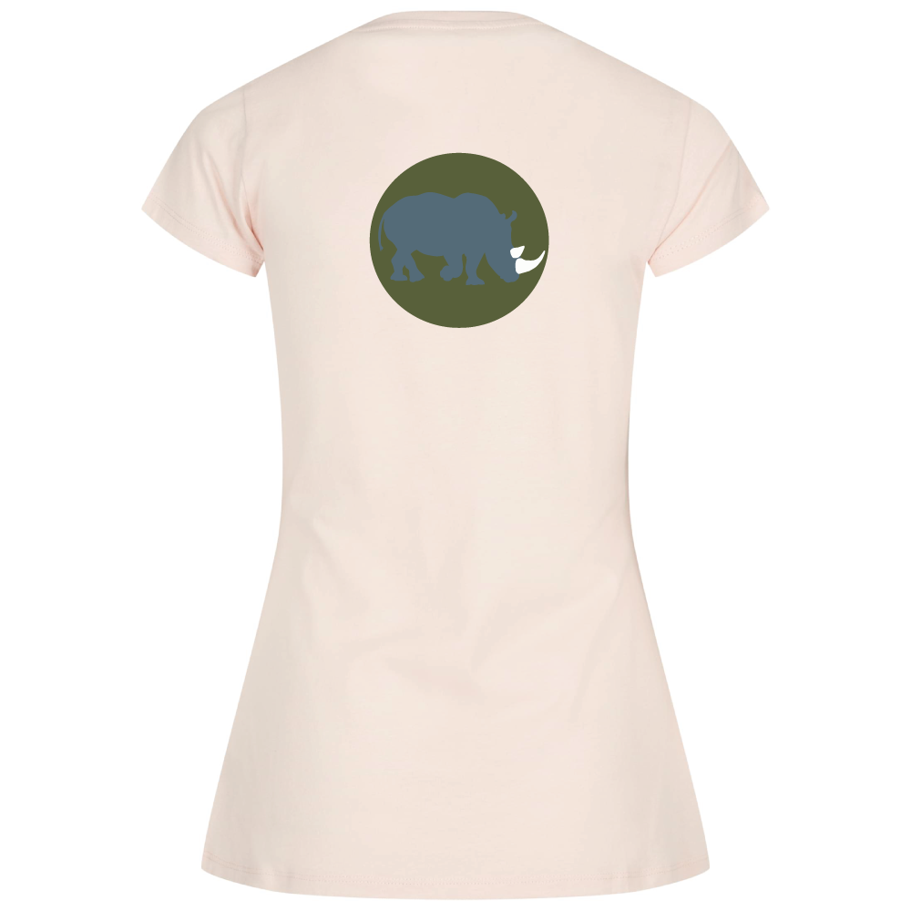 Maverick Mums Rhino Classic Fit T-Shirt | Adventure Tee | Front & Back Print