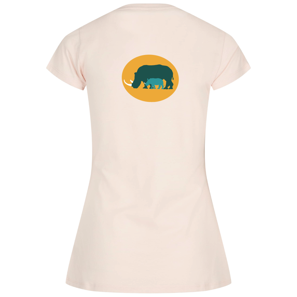 Maverick Mums Rhino & Calf Classic Fit T-Shirt | Adventure Tee | Front & Back Print
