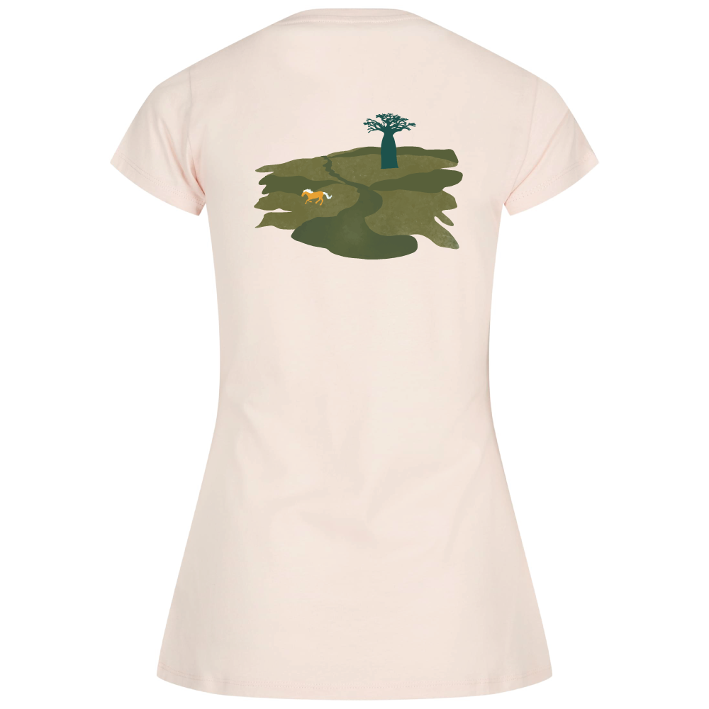 Maverick Mums Wild Horses Classic Fit T-Shirt | Adventure Tee | Front & Back Print (Copy)