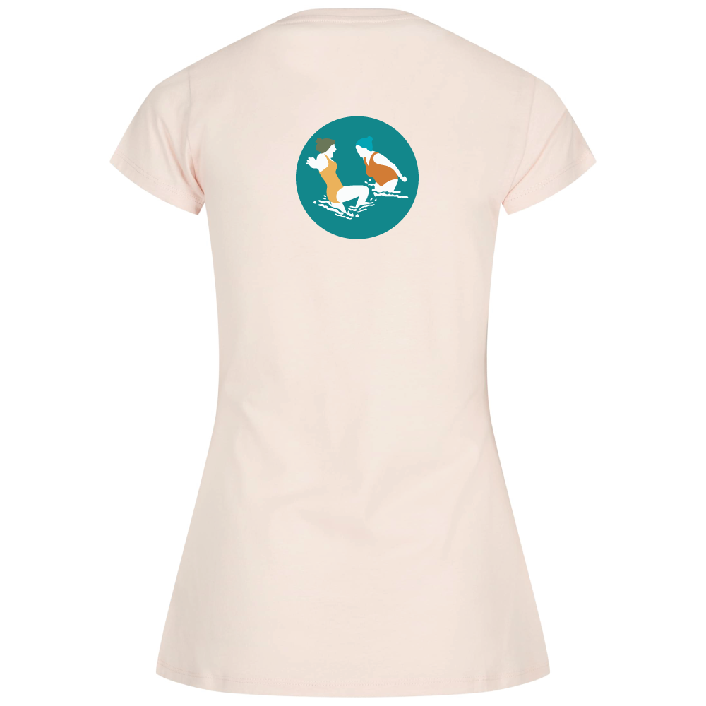 Maverick Mums Wild Swimmers T-Shirt | Front Logo & Back Design | Classic Fit Adventure Tee