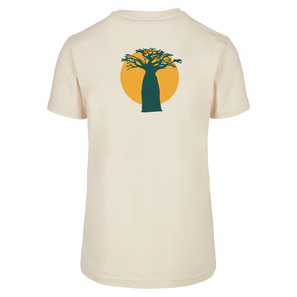 Maverick Mums Baobab Tree Relaxed Fit T-Shirt | Unisex Adventure Tee | Front & Back Print