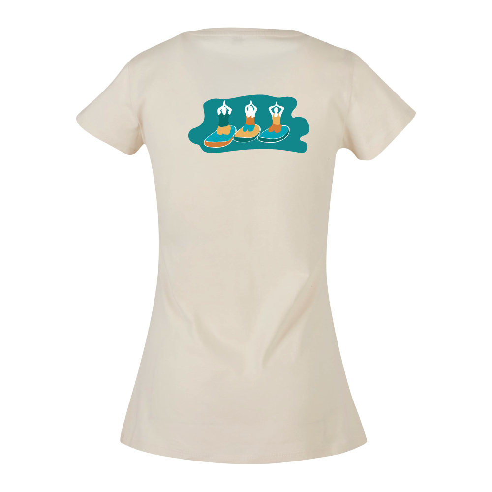 Maverick Mums Paddleboard Yoga Group Classic Fit T-Shirt | Unisex Adventure Tee | Front & Back Design