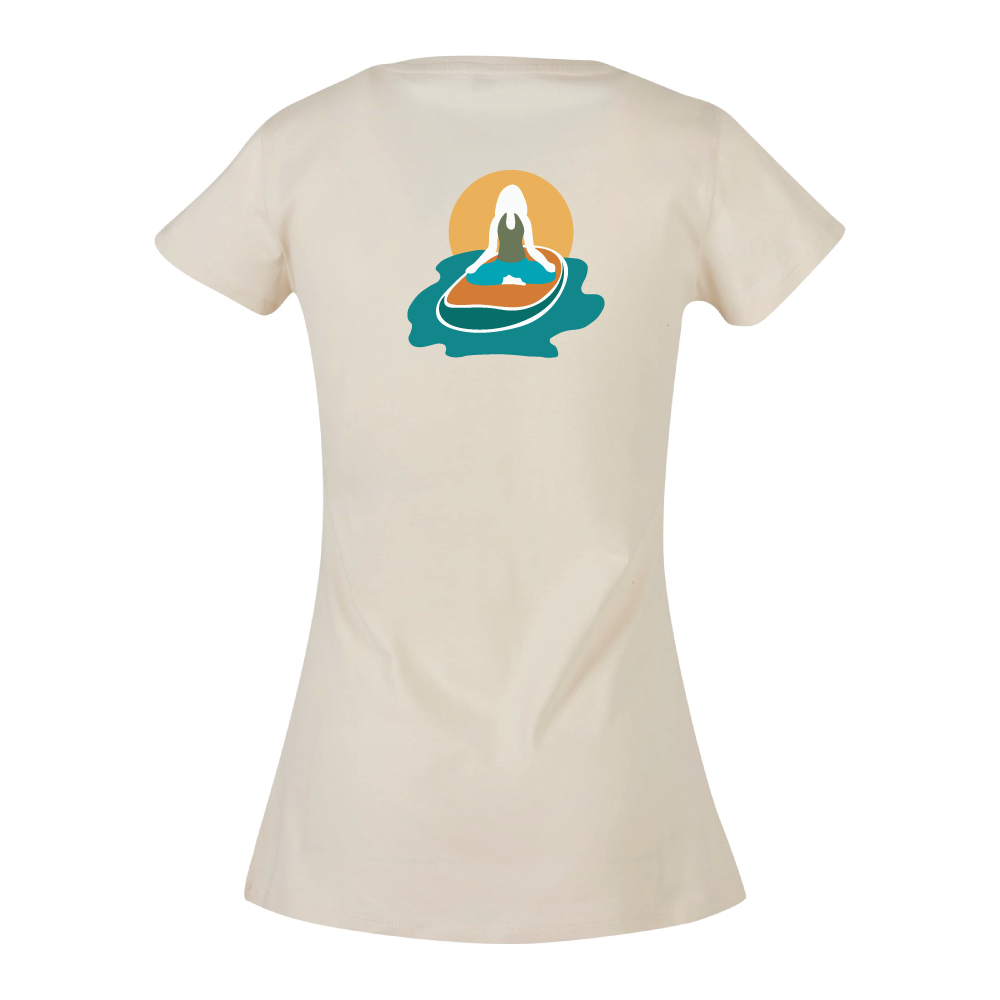 Maverick Mums Paddleboard Yoga Classic Fit T-Shirt | Unisex Adventure Tee | Front & Back Design