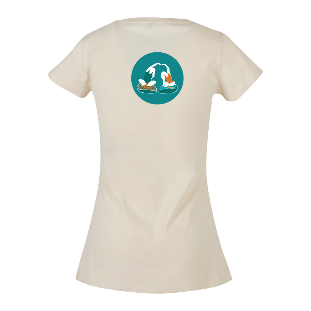 Maverick Mums Paddle Boarding Duo Classic Fit T-Shirt | Unisex Adventure Tee | Front & Back Print