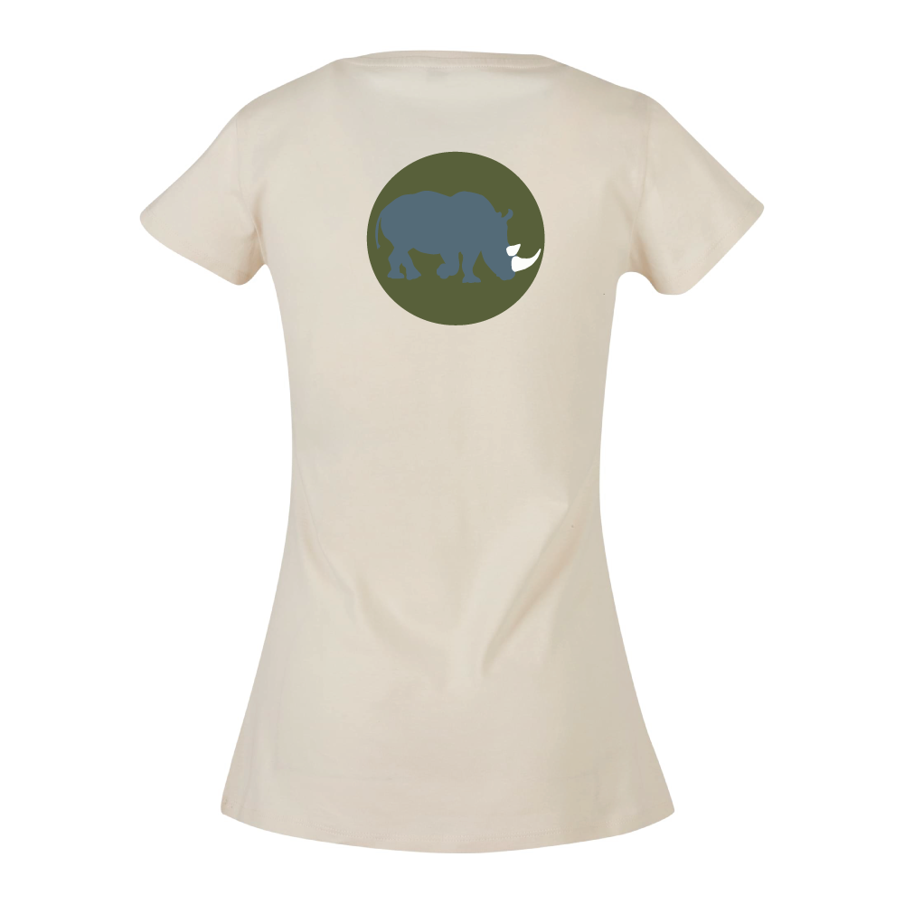 Maverick Mums Rhino Classic Fit T-Shirt | Adventure Tee | Front & Back Print
